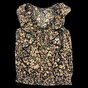 Express Leopard Blouse